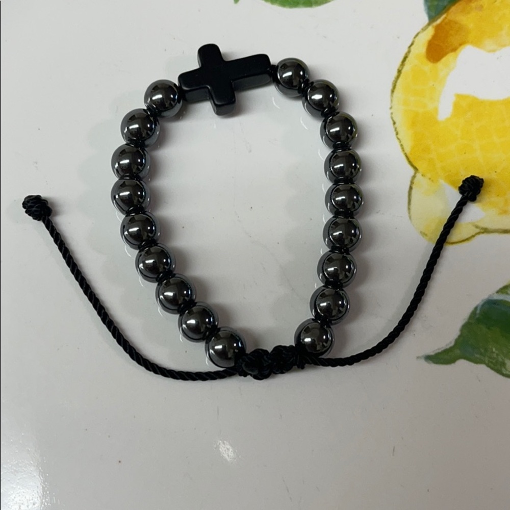 Hematite bracelet